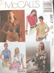 3517 BUTTON SHIRTAIL SHIRT SLVS OR NOT PATTERN 6-10,12-16